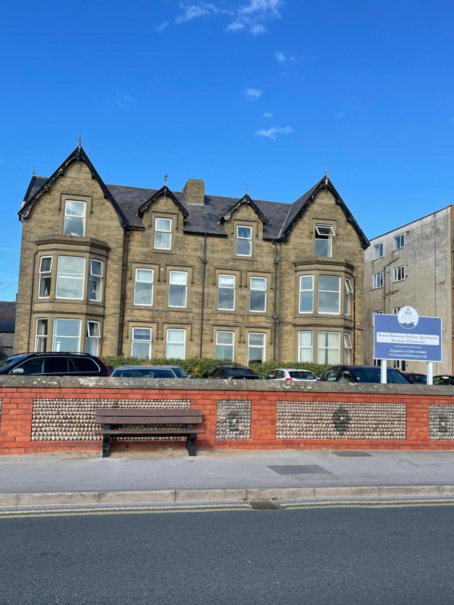 Beach Shore - SEA VIEWS Lytham St Annes Exterior foto